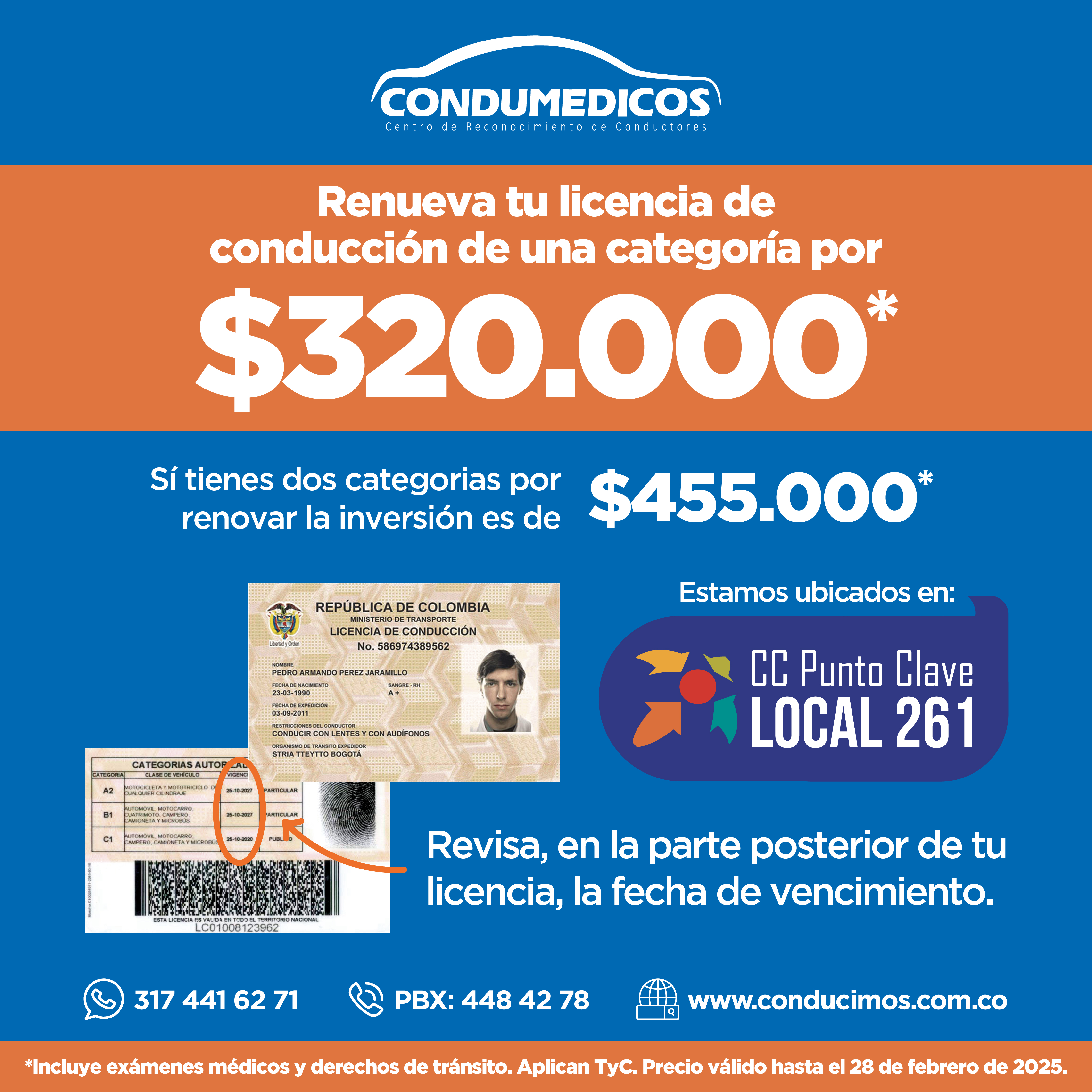 Renovación de licencia